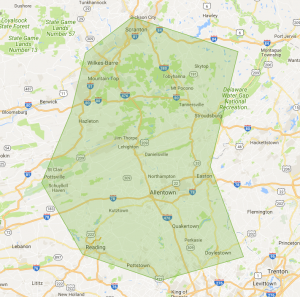 Service Area Map