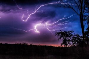 lightning storm